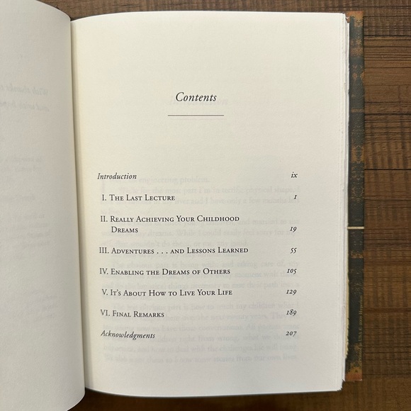 The Last Lecture book by Randy Pausch - Picture 5 of 9